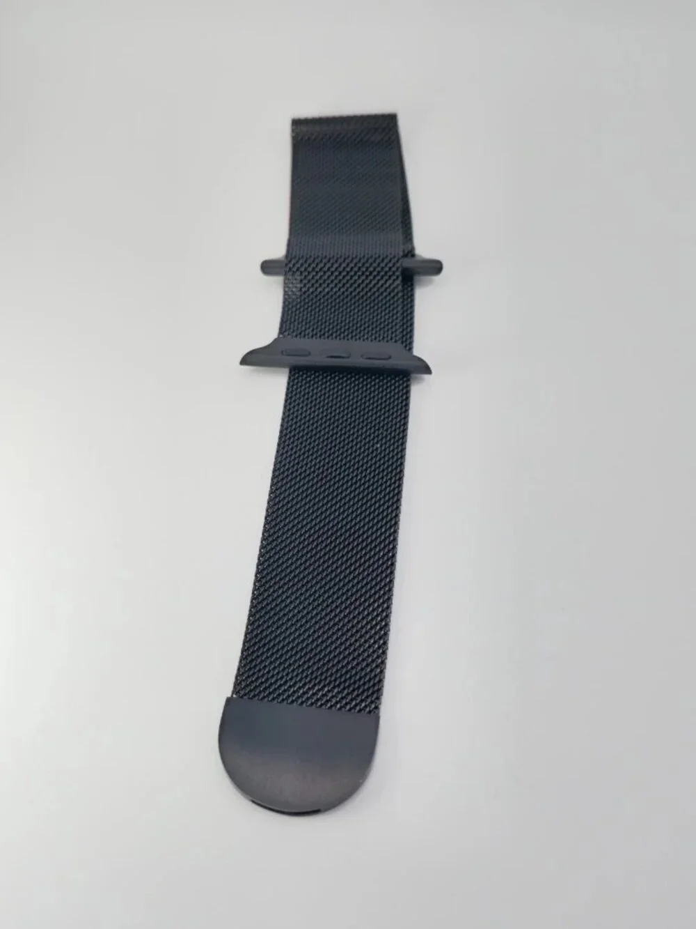 WITHit Black Stainless Steel Milanese Apple Watch Band 42/44/45mm
